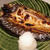 サバの干物 と 粉吹きいも