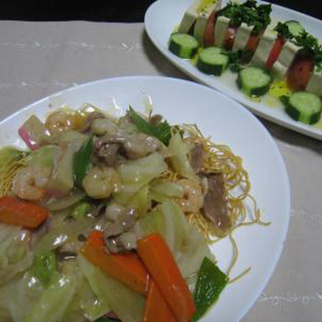 米がないので…皿うどん