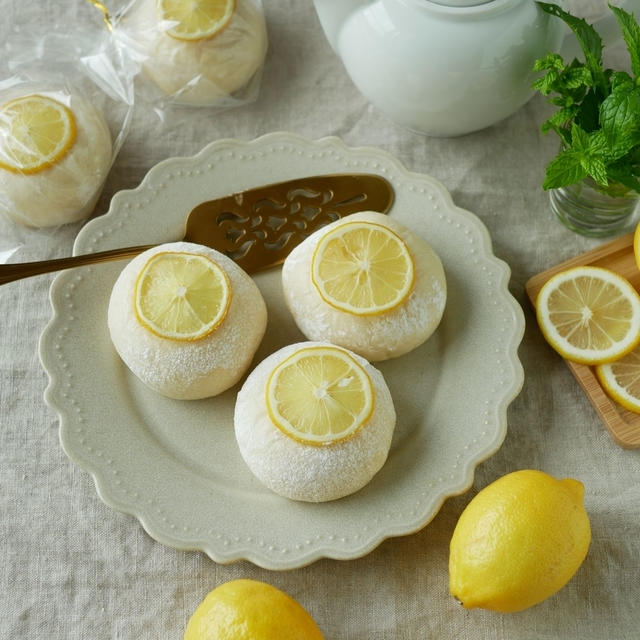 冷やして美味しい！爽やかレモンクリームパン