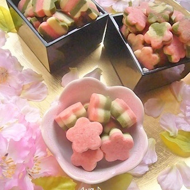 ひな祭りに おすすめ3色クッキー By Aya さん レシピブログ 料理ブログのレシピ満載