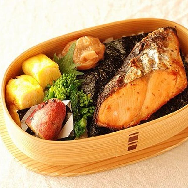 ◆焼き鮭弁当