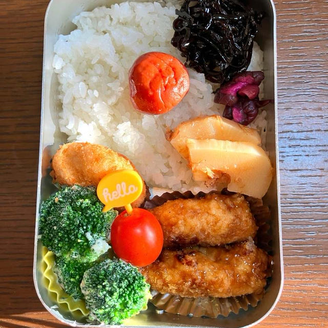 今日の夫弁当