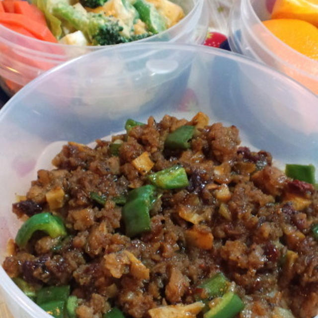 筍ドライカレー弁当
