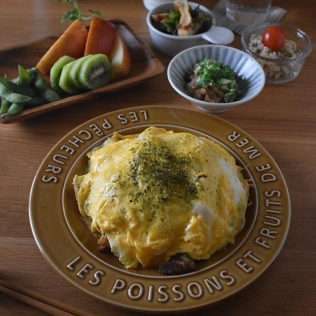 朝ごはんと昨日のジュース＾＾