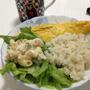 エノキ入りご飯