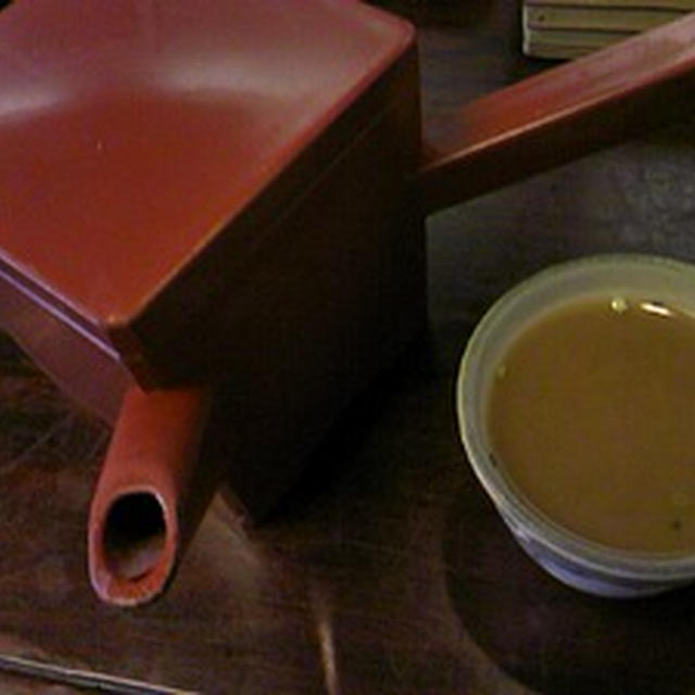 そば湯 飲み方