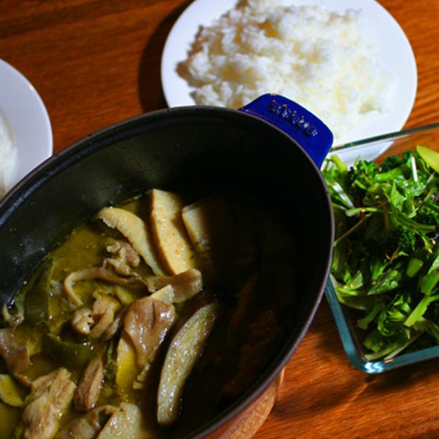 ストウブイングリーンカレー