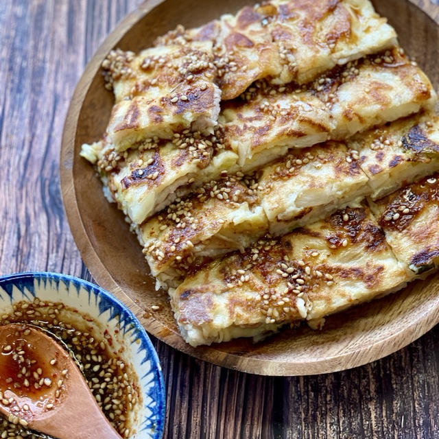 東海漬物の白だし仕立て　割烹白菜漬けを使って激ウマチヂミを作ってみた。