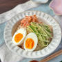夏にぴったり☆素麺ともやしで作る韓国風ビビンククス