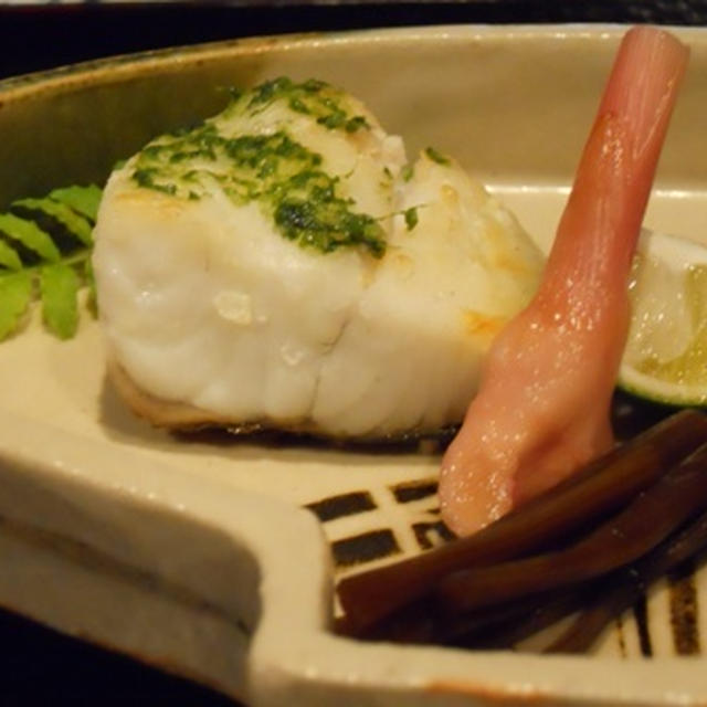 スズキの蓼焼き