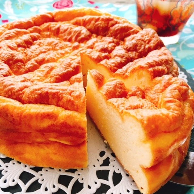 お砂糖なし しっとり 卵とクリチのチーズケーキ By みすずさん レシピブログ 料理ブログのレシピ満載