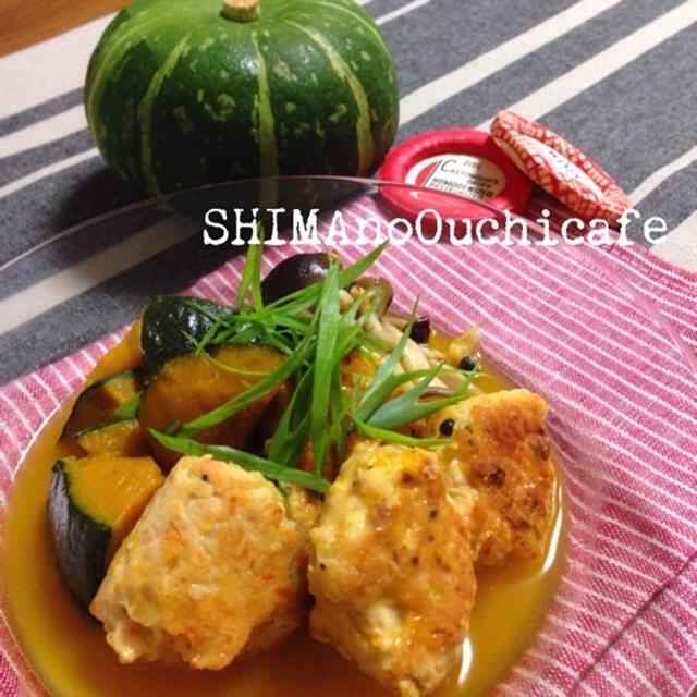 秋はやっぱり和食が恋しい？お家居酒屋〜♪焼きつくねとカボチャの煮物