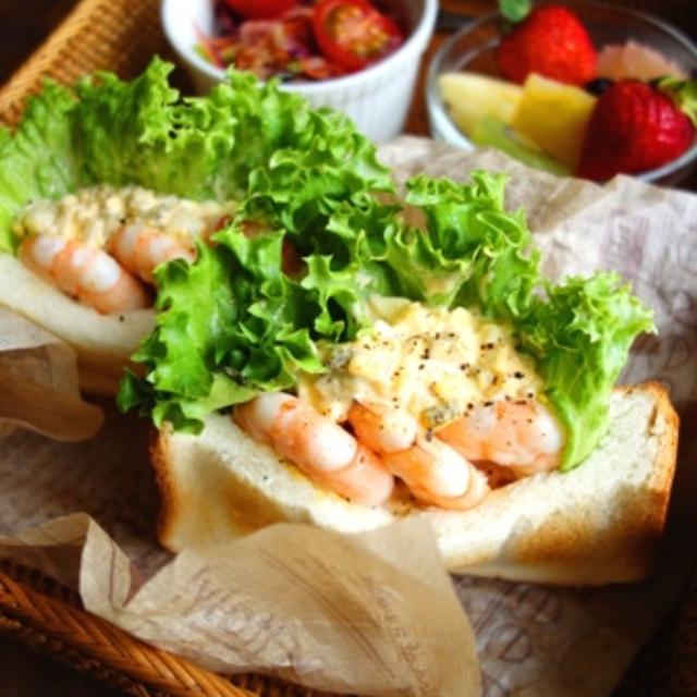 「レシピブログmagazine Vol.10 秋号」掲載☆海老のタルタルポケットサンド