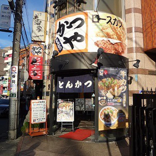 かつやでエビフライ丼とかつ丼