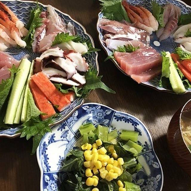 幸せにな～れ＆手巻き寿司