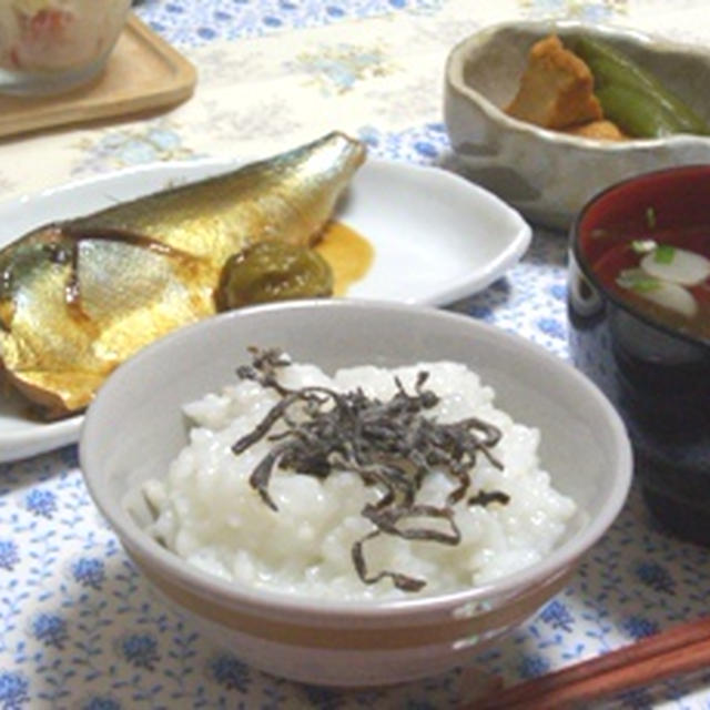 我が家の副菜色々２♪と鯖の梅酒煮★
