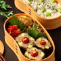 茄子と豚ひきのレンジ蒸し弁当
