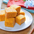 レンジで簡単！グルテンフリーでノンオイル「にんじんの米粉蒸しパン」の作り方