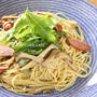 アンチョビ入りきのこパスタ