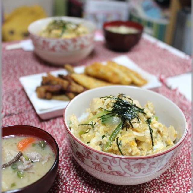 おうちランチ☆ささみ丼。。。と、お仕事再開だーーーー！！