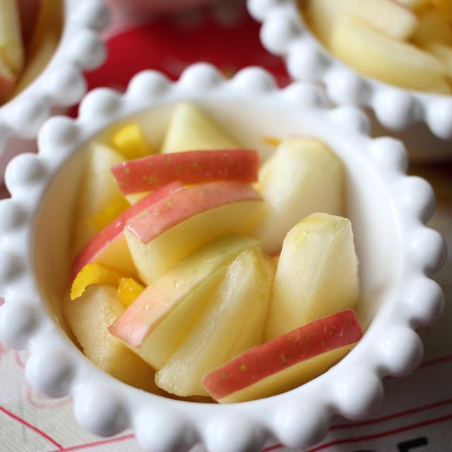 【簡単レシピ】ゆずとリンゴで作ろう！簡単デザート