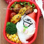 妖怪ウォッチ　ウィスパーサンタのクリスマス弁当＊キャラ弁