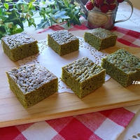 ボーソー米油部♪バレンタインにも！米油で抹茶のブラウニー