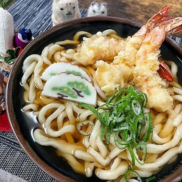 麺も出汁も手作り！九州風うどんを作ったよ