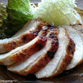 朝時間.jp掲載♪低カロリー高たんぱく鶏むね肉レシピ〜魚焼きグリルで簡単はやうまローストチキン〜