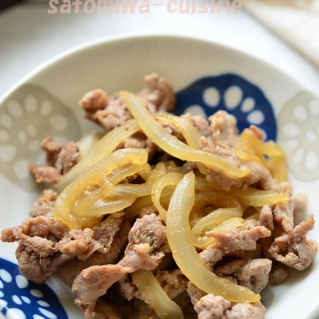 めんつゆで簡単！【ご飯に合う豚肉と玉ねぎのスパイス炒め】味付け簡単☆ご飯がすすむ！