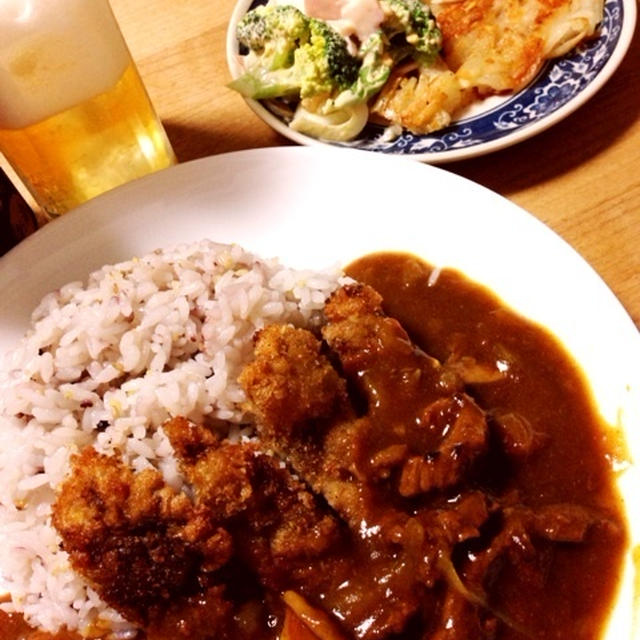 ガッツリ晩ご飯