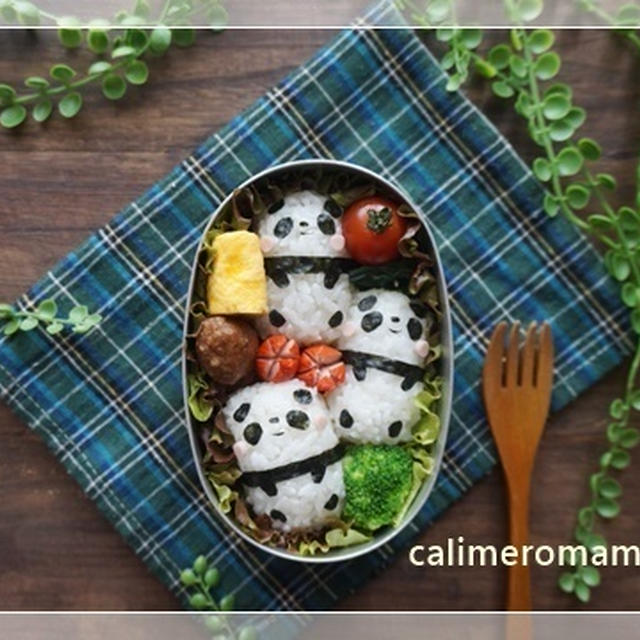 パンダのお弁当