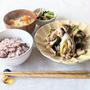 【バランスごはん】『豚肉とネギの黒酢和え』美肌レシピでお肌を整える
