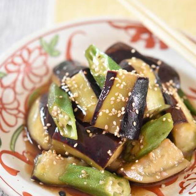 毎日でも作りたい！なす×オクラのかんたんおかず