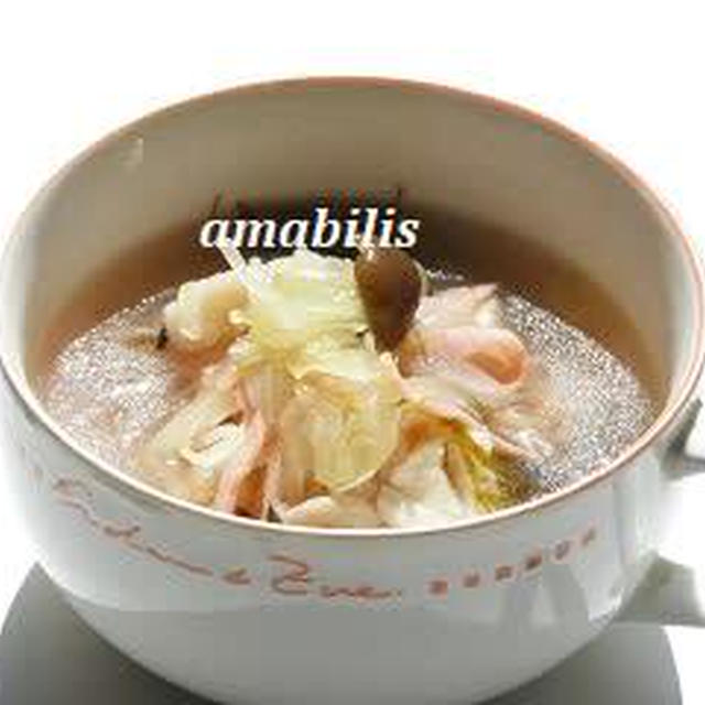 具だくさんのスープ