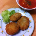 残りカレーでコロッケ
