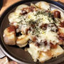 じゃがいもと焼き鳥缶のスパイシーケチャップ焼