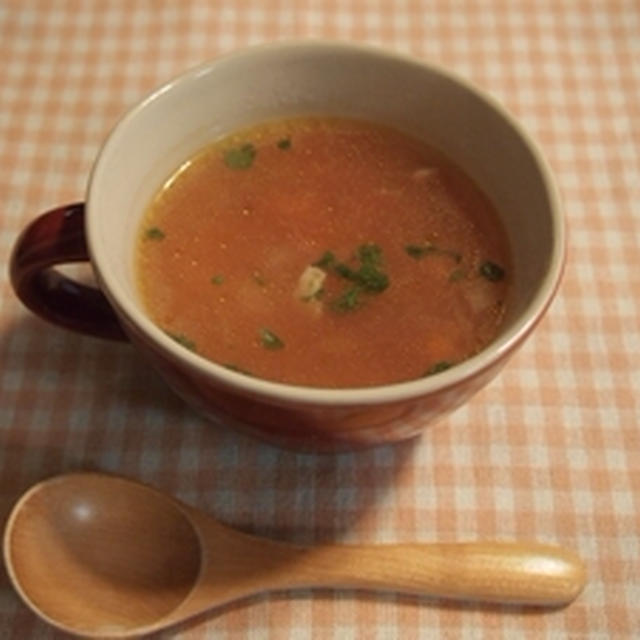 寒い日のあったかスープ