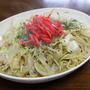 昼ご飯に肉気なしの「焼きラーメン」