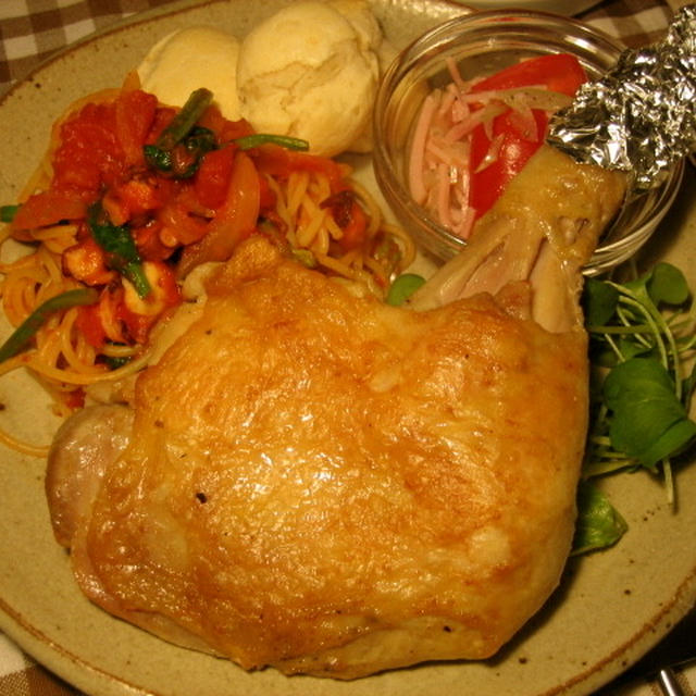 チキンのコンフィ