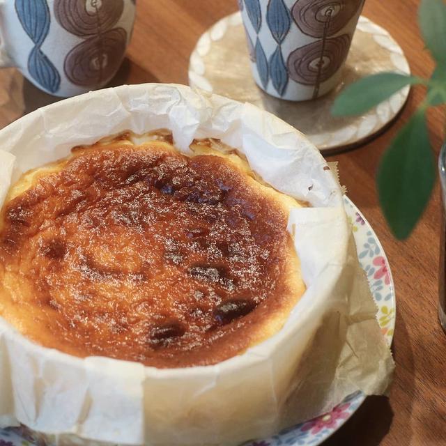 TVでご紹介♪とろっとろのバスクチーズケーキ。