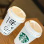 スタバ ディカフェとプリン