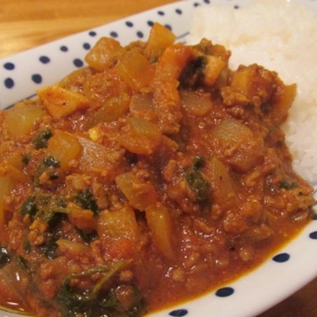 【料理番外編】挽肉とパセリのカレー