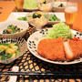 『豚カツ』とストウブで『小さいおかず』の献立。