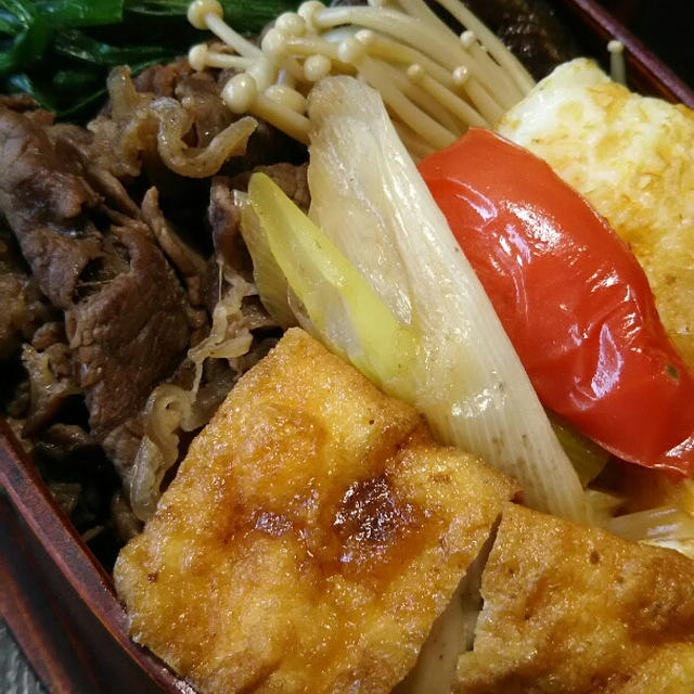 牛すき焼き弁当