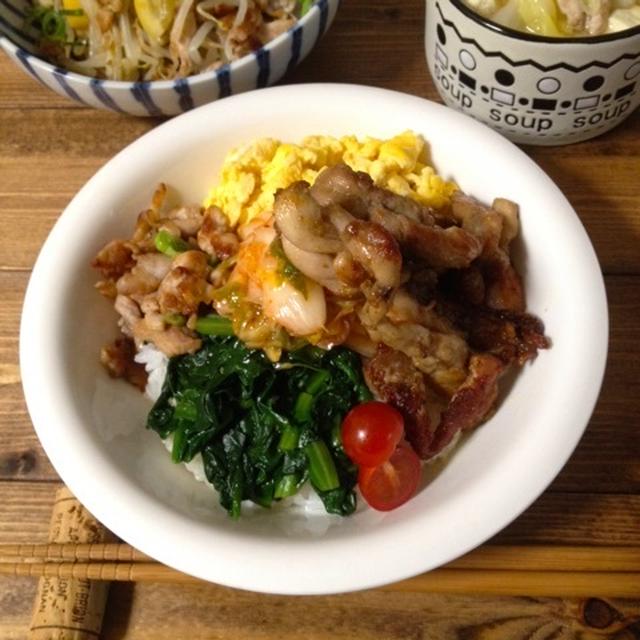 のっけて盛り盛り丼