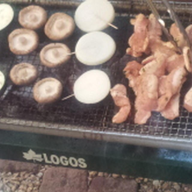 親戚皆とBBQ