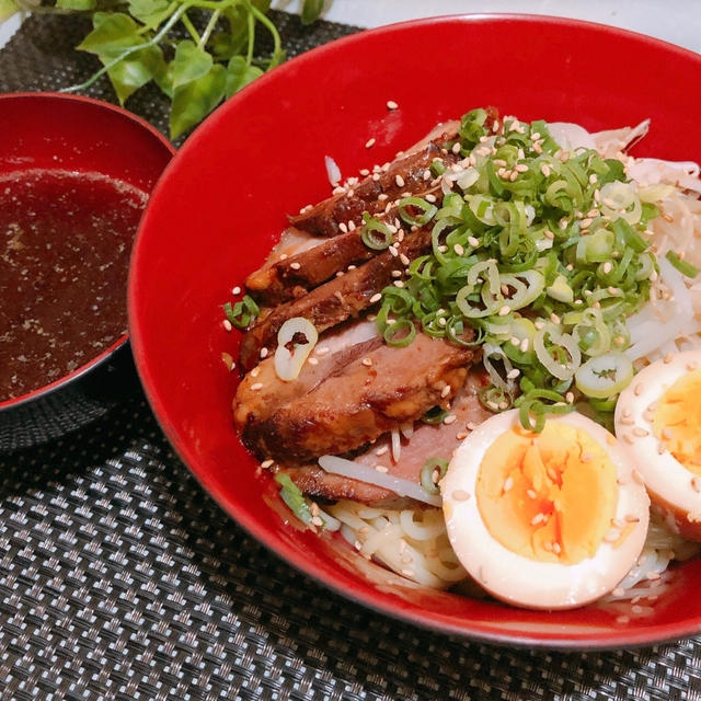 業務スーパーとコラボ？？　お店の味！！めんつゆだけで簡単つけ麺