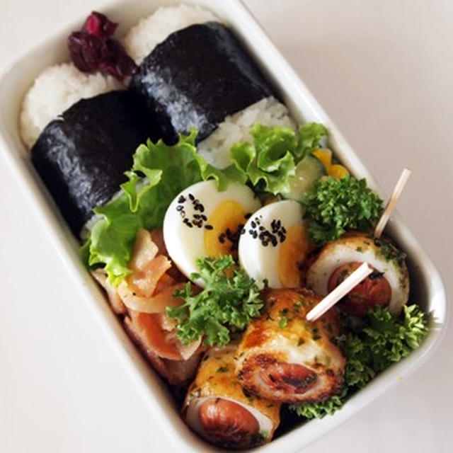 コロコロ竹輪の磯部焼き・・・お弁当＆お菓子の瓶♪