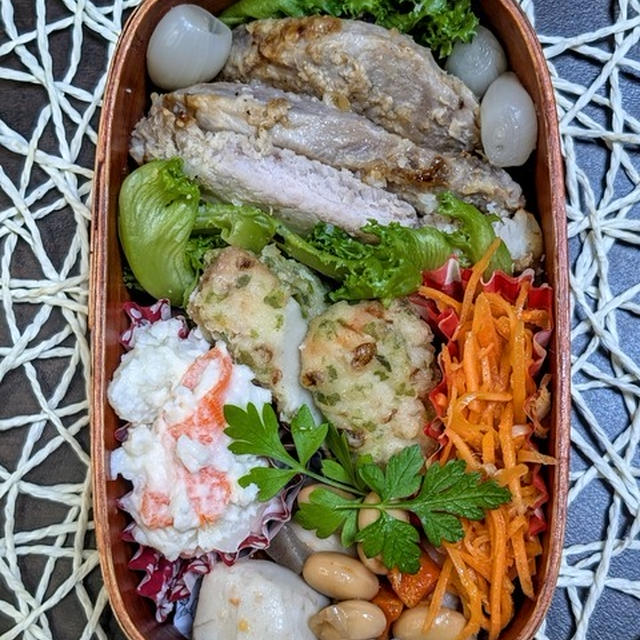また指を切って～夫のお弁当287